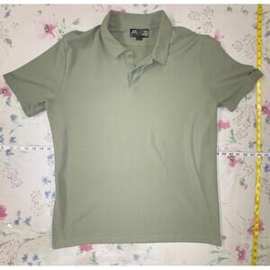 Oakley‎ Polo Shirt Mens XL Golf Lime Green Regular Fit Short Sleeve O'hydrolix